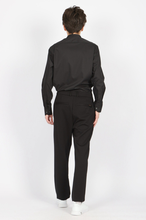 Рубашка B-SH34447 (Черный, 164)