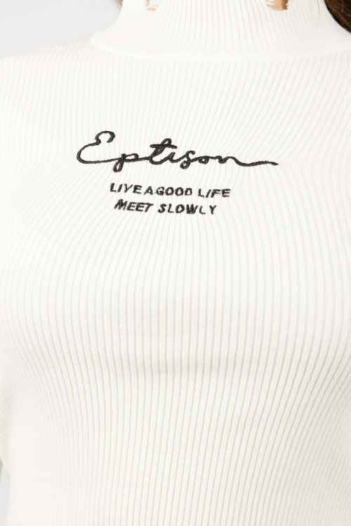 Лонгслив (Белый, 140)