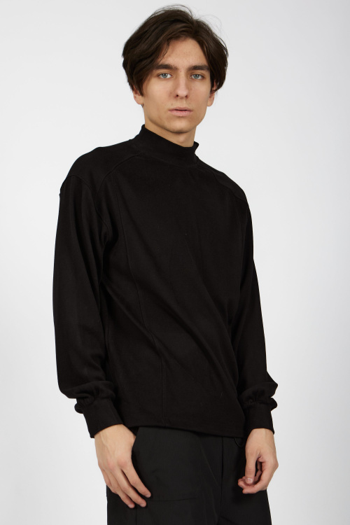 Лонгслив (Черный, 146)