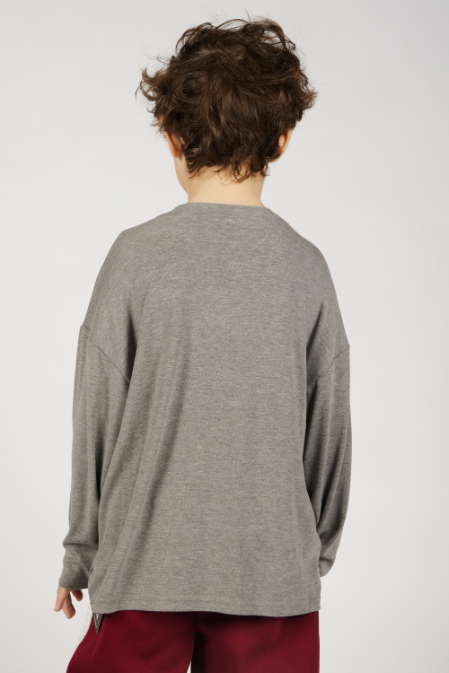 Лонгслив B-SW36408 Miasin (темно-серый, 100-140)