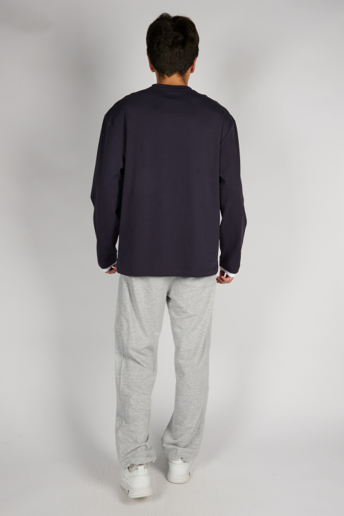 Лонгслив B-SW36342 Miasin (Синий, 140-170 (6 шт.))