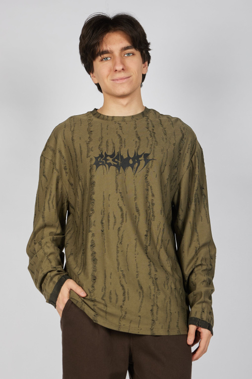 Лонгслив B-SW35445 Miasin (хаки, 146)