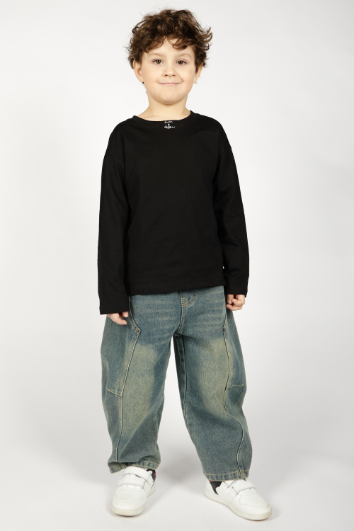 Лонгслив B-SW36442 Miasin (Черный, 100-140)