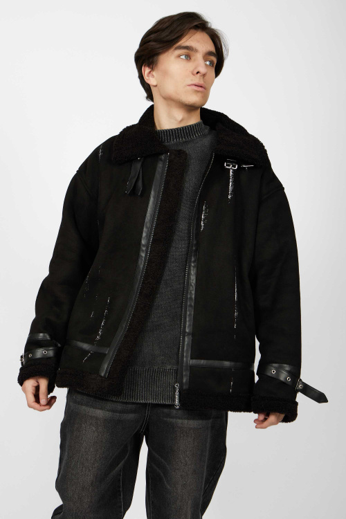 куртка B-JCK34633 (Черный, 146)