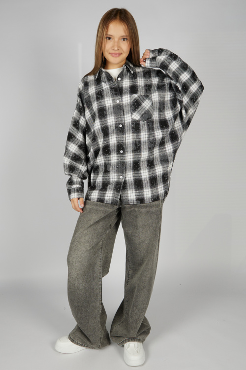 Блузка G-SH26028 Miasin (черно-белый, 134)
