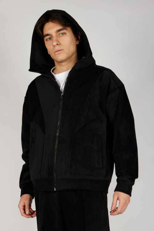 Толстовка на молнии B-HDZ36505 Miasin (Черный, 140-170)
