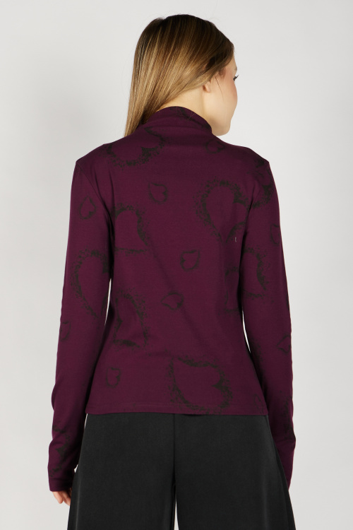 Лонгслив G-TN26438 Miasin (темно-фиолетовый, 134-164)