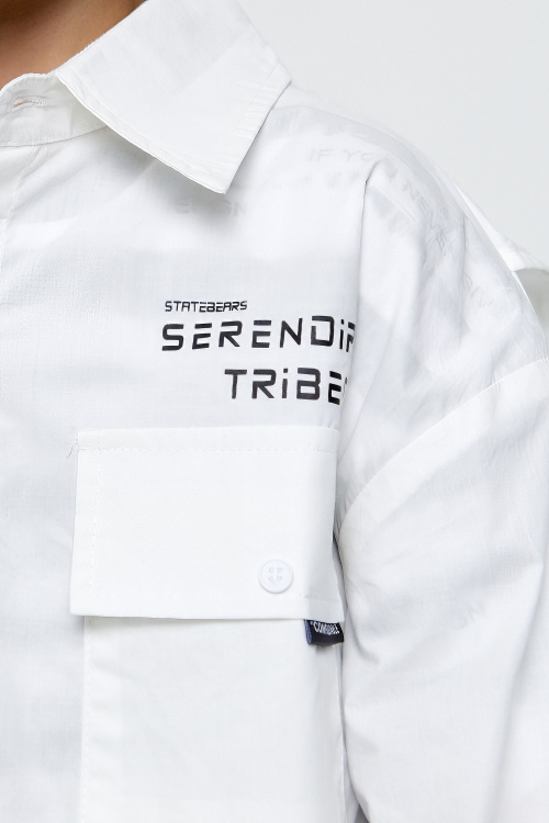 Рубашка B-SH35016 (белый, 116)