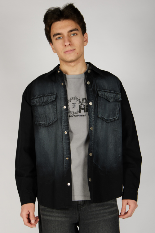 Рубашка B-SH36449 Miasin (Черный, 140-170)