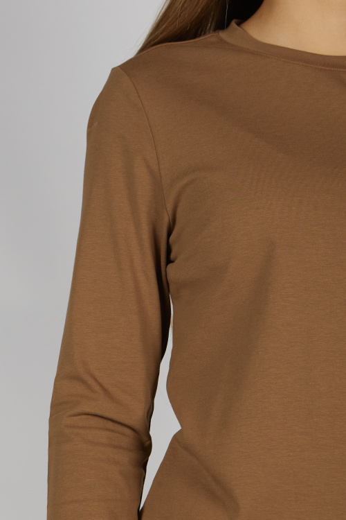 Лонгслив G-TN26081 Miasin (коричневый, 134)