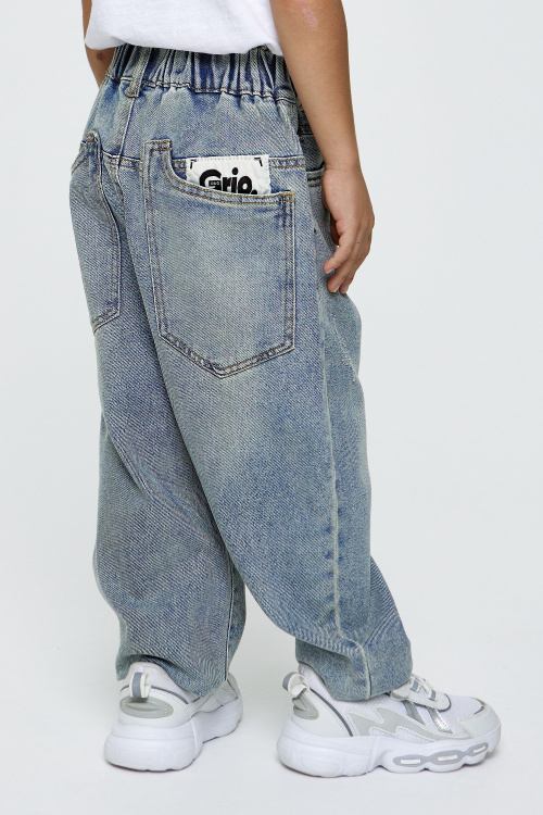 Джинсы B-JN35188 (Джинсовый, 110)