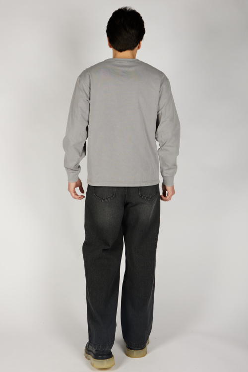 Лонгслив B-SW36458 Miasin (светло-серый, 140-170)