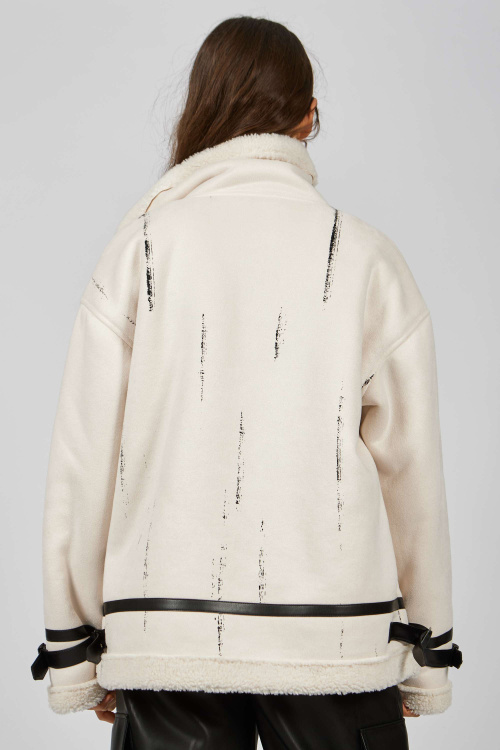 куртка B-JCK34633 (Белый, 140)