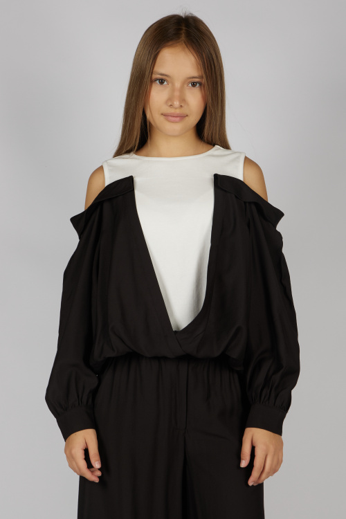 Блузка G-SH26089 Miasin (Черный, 134)