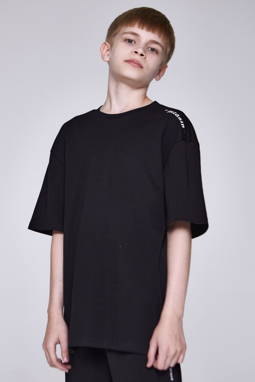 Футболка B-TS35195 (черный, 140)