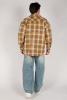 Рубашка B-SH36485 Miasin (бежевый в клетку, 140-170)