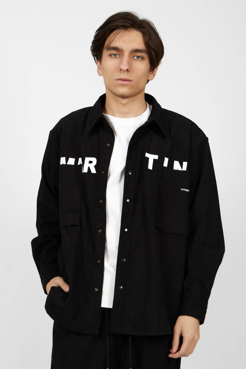 рубашка B-SH34617 (Черный, 170)