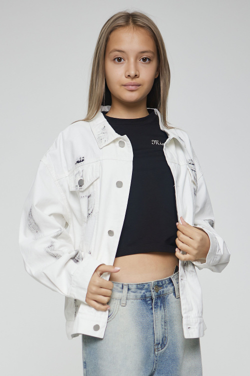 Куртка B-JCK35178 (белый, 140)