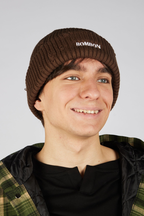 Шапка A-KP55615 Miasin (коричневый, Унив. (3 шт))