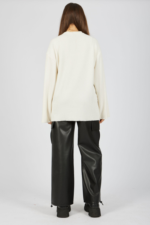 Лонгслив (Молочный, 140)