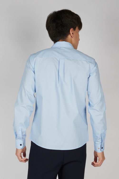 Рубашка B-SH35278-26 Miasin (Голубой, 140-170 (6 шт.))