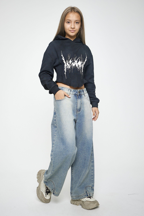 Джинсы B-JN35159 (Джинсовый, 170)