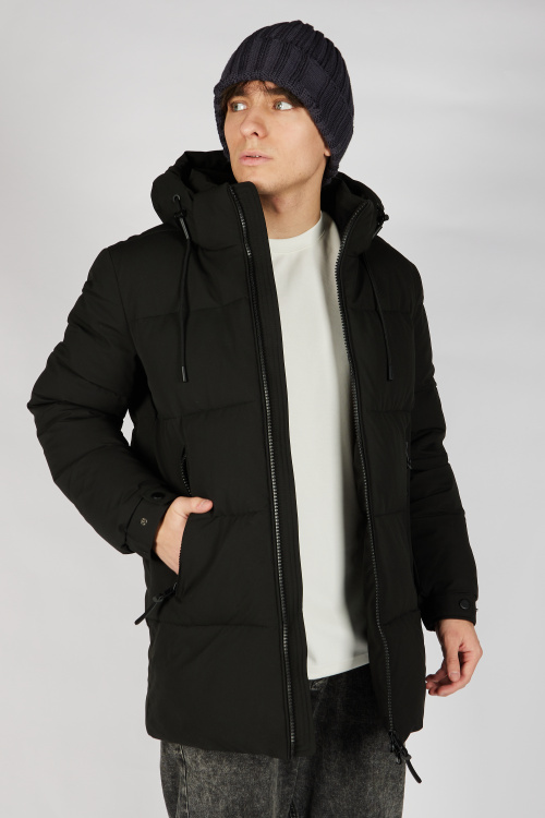 Пальто зимнее B-PLT36522 Miasin (Черный, 140-170)