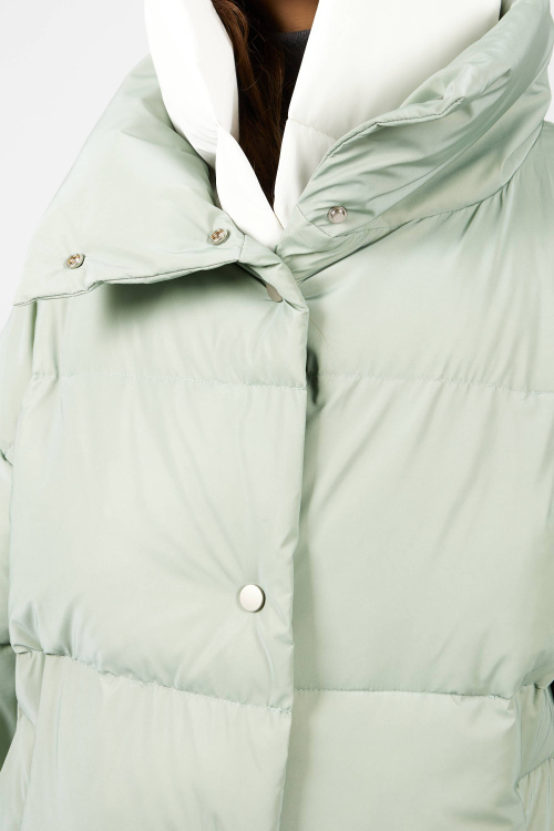 пальто G-PLT24600 (Серо-зеленый, 140)