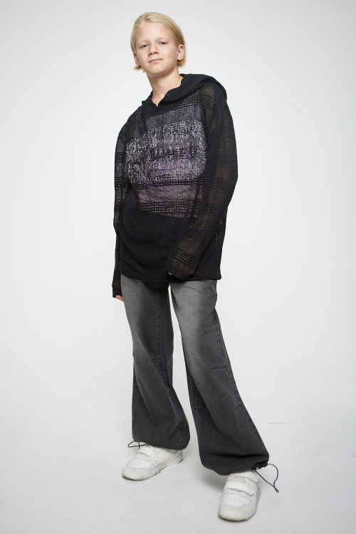 Джинсы B-JN35104 (Джинс. черный, 140)