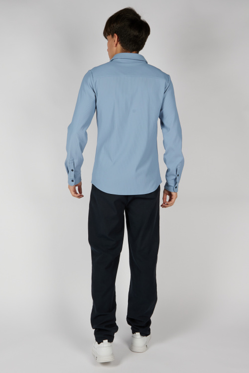 Рубашка B-SH35231-26 Miasin (Голубой, 122-134 (3 шт.))