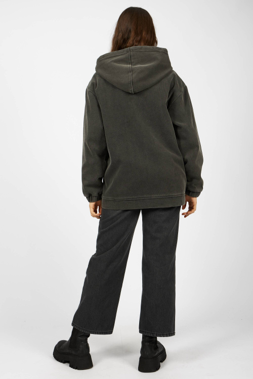 Толстовка на молнии (Черный, 140)