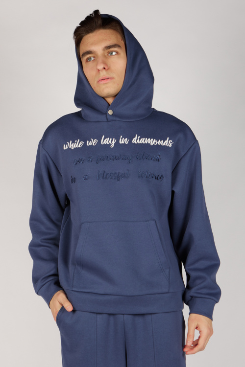 Худи B-HD36490 Miasin (Серо-синий, 140-170)