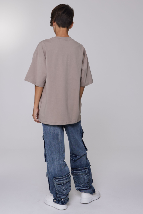 Футболка B-TS35053 (T.бежевый, 140)