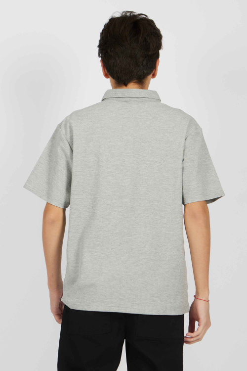 Поло B-PL34444 (Серый, 140)