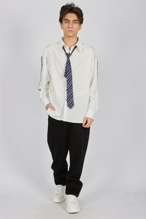 Рубашка B-SH34420 (Белый, 170)