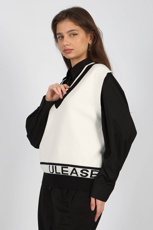 Жилет G-VST24531 (Белый, 140)