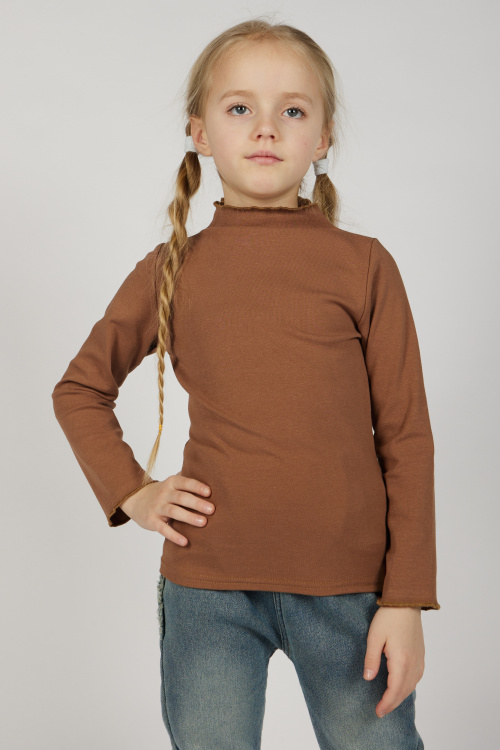 Лонгслив G-SW26524 Miasin (коричневый, 100-140)