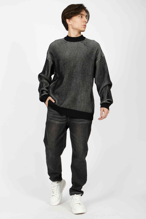 джемпер B-SW34688 (Черный, 140)