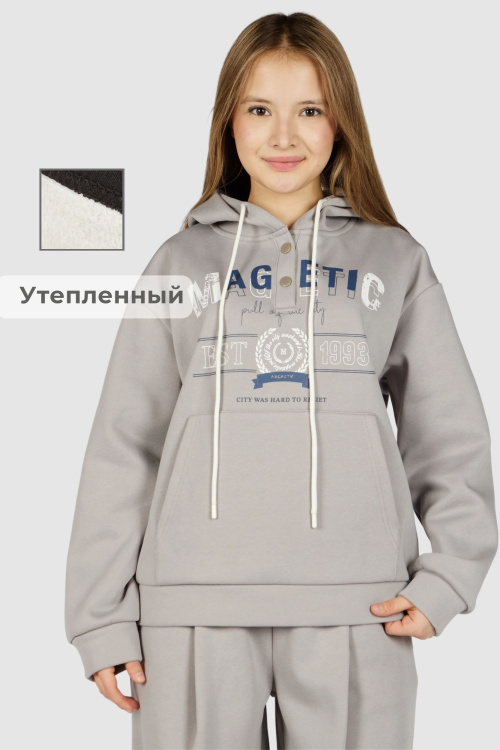 Худи G-HD26493 Miasin (светло-серый, 134-164)