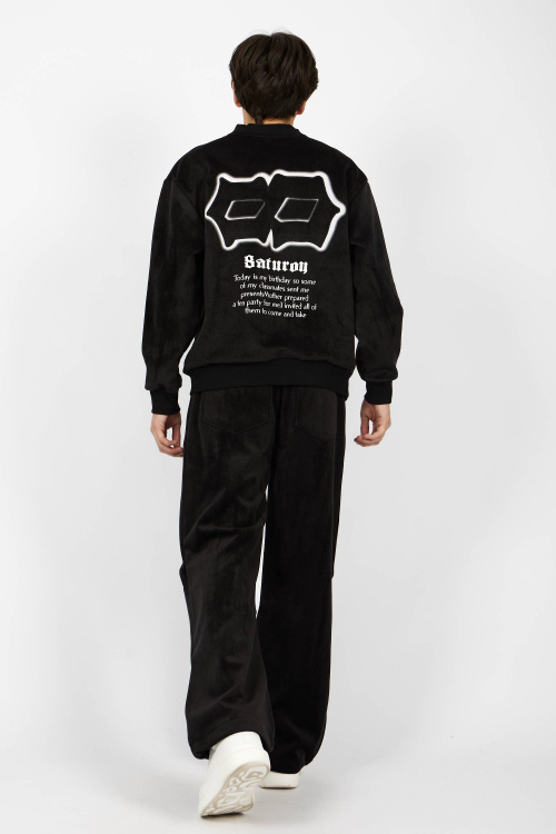 джемпер B-SW34637A (Черный, 146)