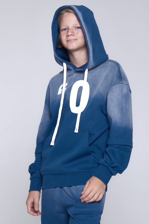 Худи B-HD35106 (Джинс. синий, 140)