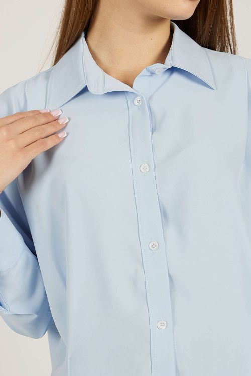Блузка G-SH24470 (Голубой, 158)