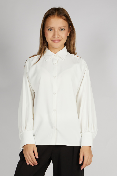 Блузка G-SH26246 Miasin (Молочный, 134-164 (6 шт.))