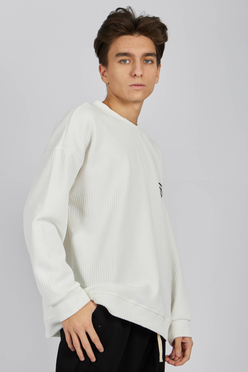 Джемпер B-SW34477A (Белый, 140)