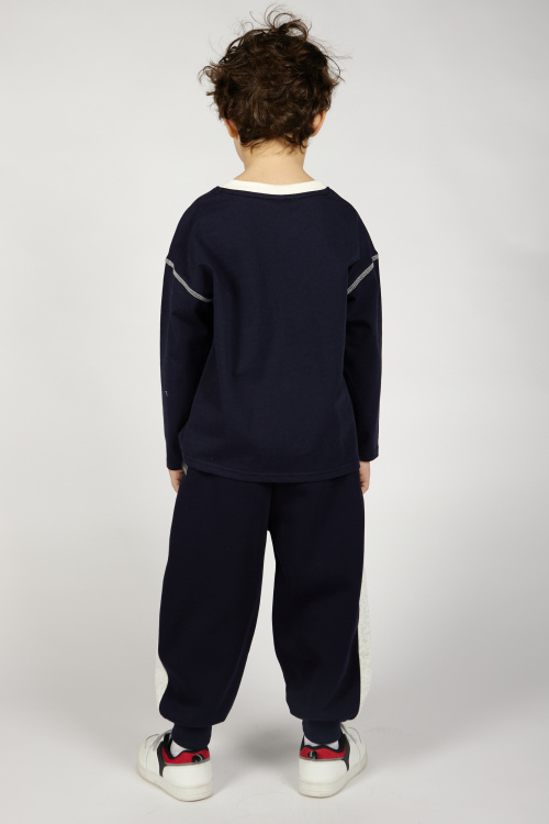 Лонгслив B-SW36409 Miasin (Синий, 100-140)