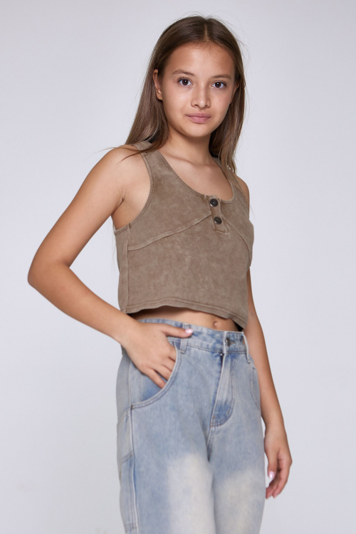 Жилет G-TS25108 (бежевый, 134)