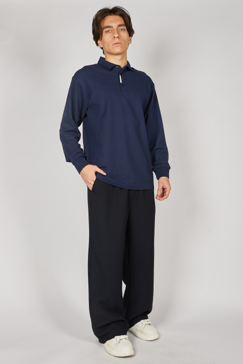 Поло B-PL34439-25 (Синий, 176)