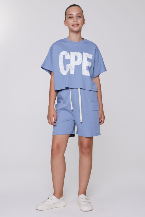 Шорты G-TR25064 (Джинсовый, 140)