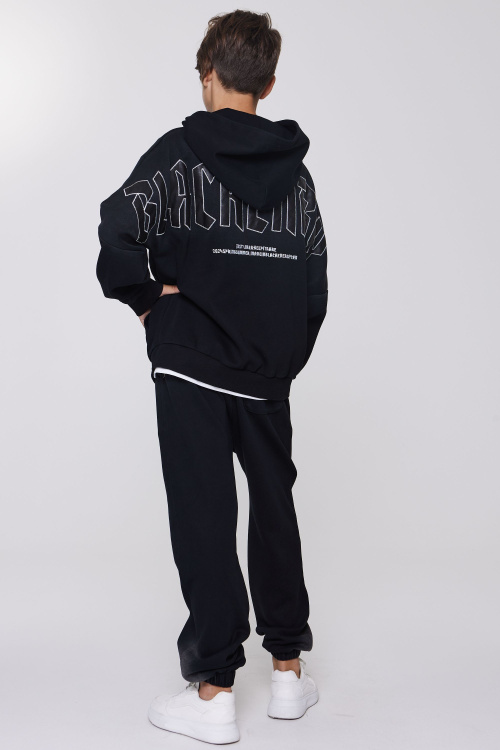 Бомбер B-HDZ35124 (черный, 158)