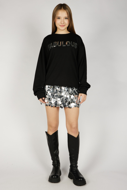 Юбка G-SK26405 Miasin (Серый, 100-140)